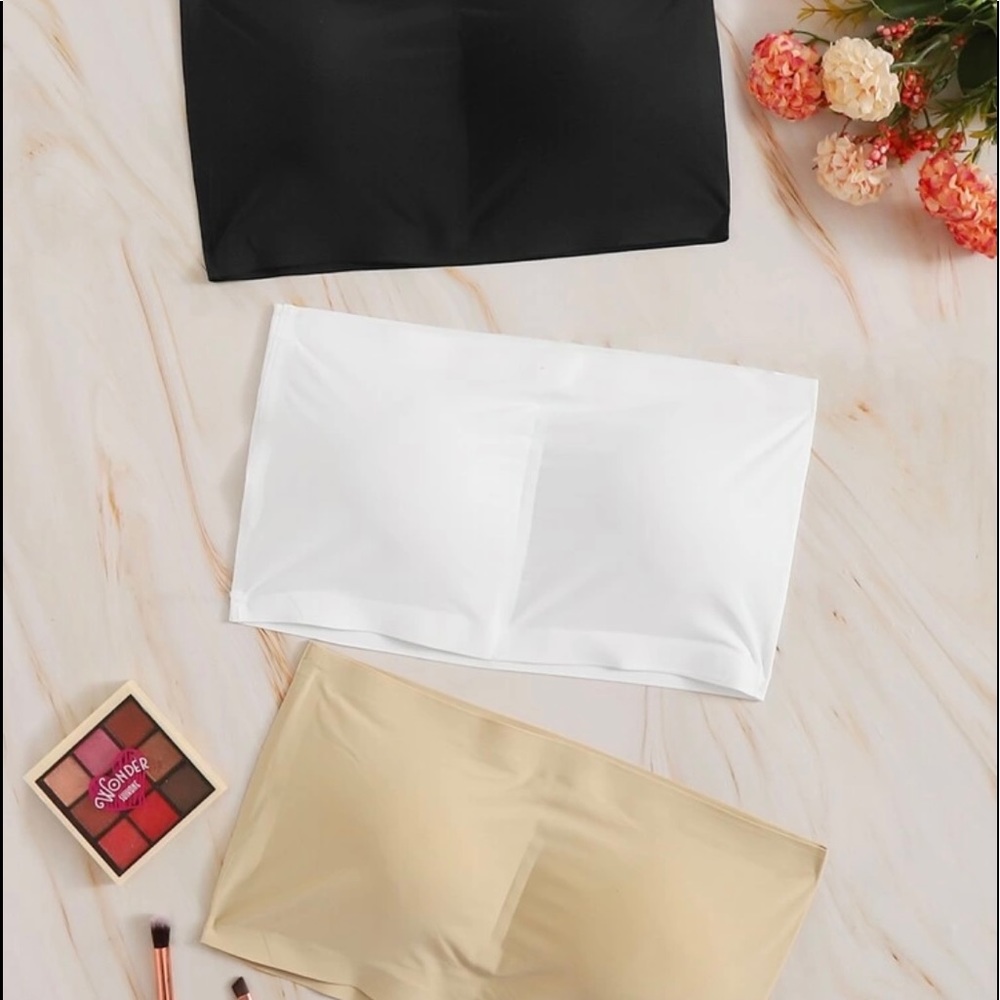 Bandeau Bra Set - 3 pack